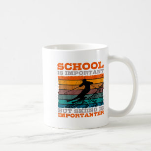 Alpine Ski Retro Vintage School Slope Downhill Ski Coffee Mug