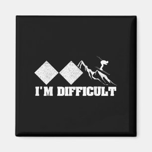Alpine Ski Slope Downhill Skiing Skier Sport Im Di Magnet