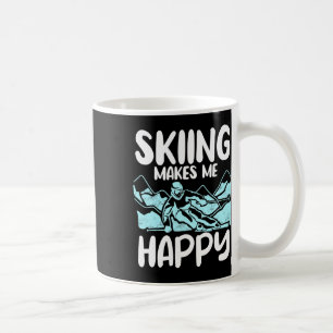 Alpine Ski Slope Downhill Skiing Skier Sports Make Coffee Mug