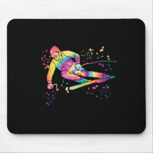 Alpine Skier Winter Sports Nordic Skiing _15 Mouse Pad