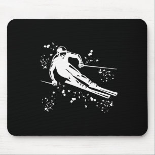 Alpine Skier Winter Sports Nordic Skiing _1 Mouse Pad