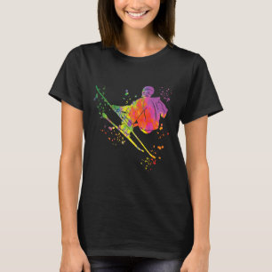 Alpine Skier Winter Sports Nordic Skiing _6 T-Shirt