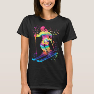 Alpine skier winter sports nordic skiing Alpine sk T-Shirt
