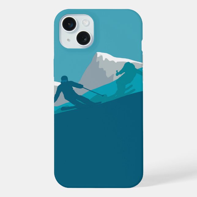 Alpine Skiing   iPhone Case (Back)