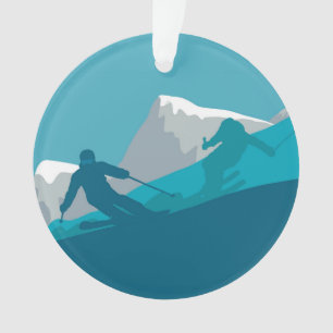 Alpine Skiing  Ornament