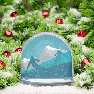  Alpine Skiing  Snowglobe