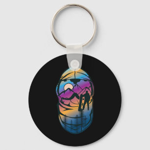Alpine Snowboarding Snowboarder Snowboard Lover Key Ring