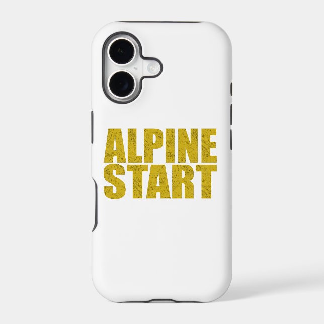 Alpine Start (Topo) (Back)