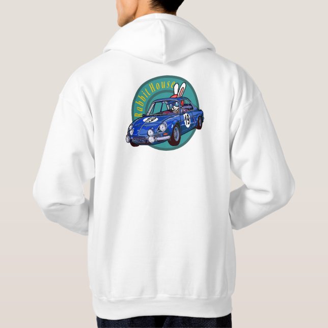 Alpine type A110 B Hoodie (Back)