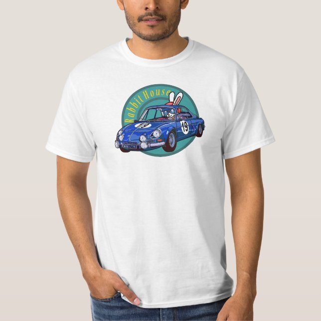 Alpine type A110 - White T-Shirt (Front)