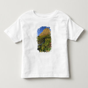 Alpine wildflowers & Mt Clements at Logan Pass Toddler T-Shirt