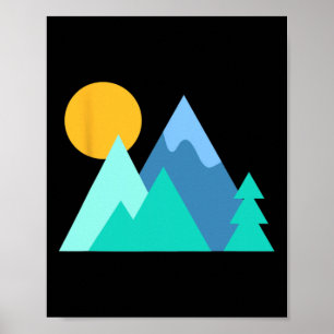 Alpinism Alpine Forget Me Not Skiing Mountain Flow Poster
