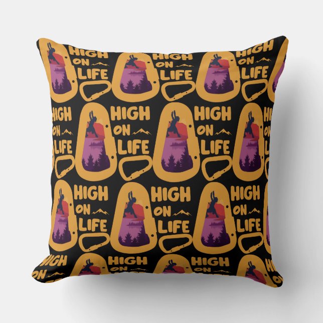 Alpinism Mountaineering Cushion (Front)