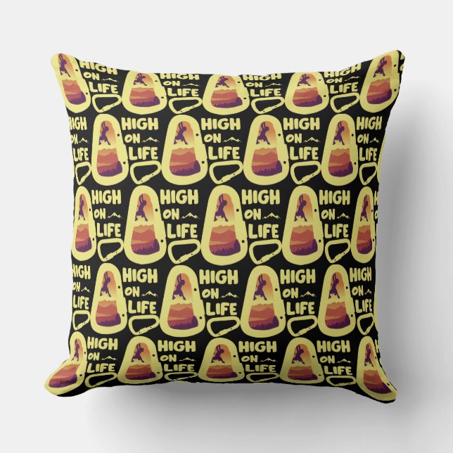 Alpinists Mountaineering  Cushion (Front)