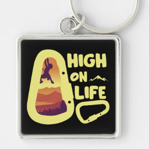 Alpinists Mountaineering Key Ring