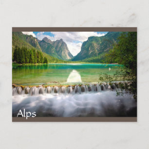 Alps Italy Dolomites Postcard
