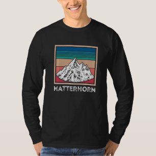 Alps Matterhorn Switzerland Souvenir Ski Zermatt S T-Shirt