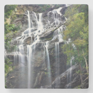 Alps Mountain Top Waterfall Stone Coaster