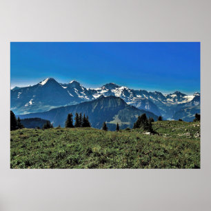 Alps of Switzerland Poster