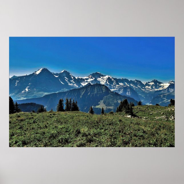 Alps of Switzerland Poster (Front)