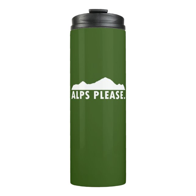 Alps Please Thermal Tumbler (Front)