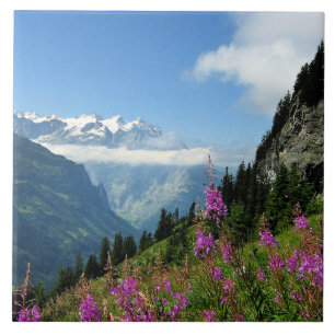 Alps - Switzerland Ceramic Tile