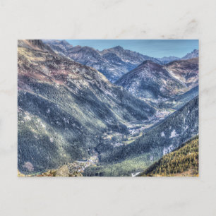 Alps Valley France Postcard
