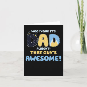 Alright That Guys Awesome Fathers Day Card