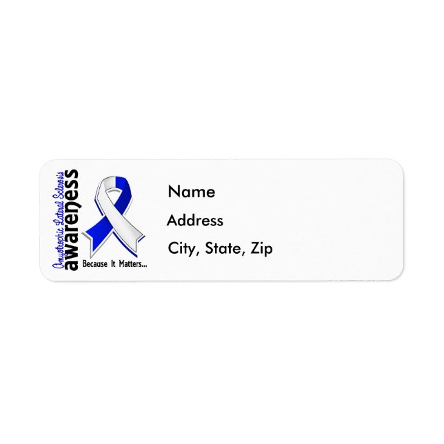 ALS Awareness 5 Return Address Label (Front)