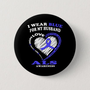 Als Awareness 6 Cm Round Badge