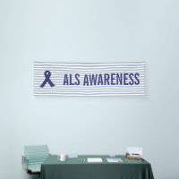 ALS Awareness Blue Ribbon