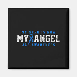 Als Awareness Family Blue Ribbon Magnet
