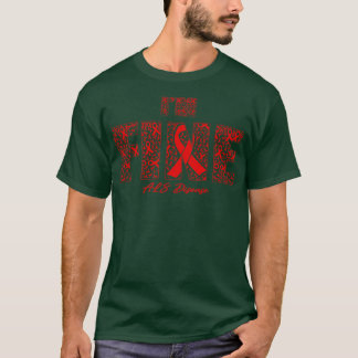 ALS Awareness Fine Ribbons In This Family We Fight T-Shirt