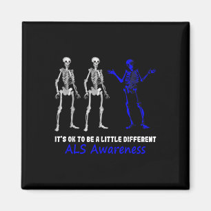 Als Awareness Its Ok To Be A Little Different Supp Magnet