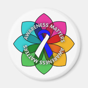 ALS Awareness Matters Petals Magnet