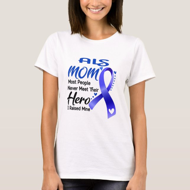 ALS Awareness Month Ribbon Gifts T-Shirt (Front)