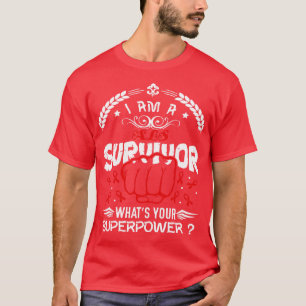 ALS Awareness Survivor Whats Your Superpower In Th T-Shirt