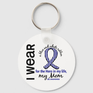 ALS Hero In My Life Mum 4 Key Ring