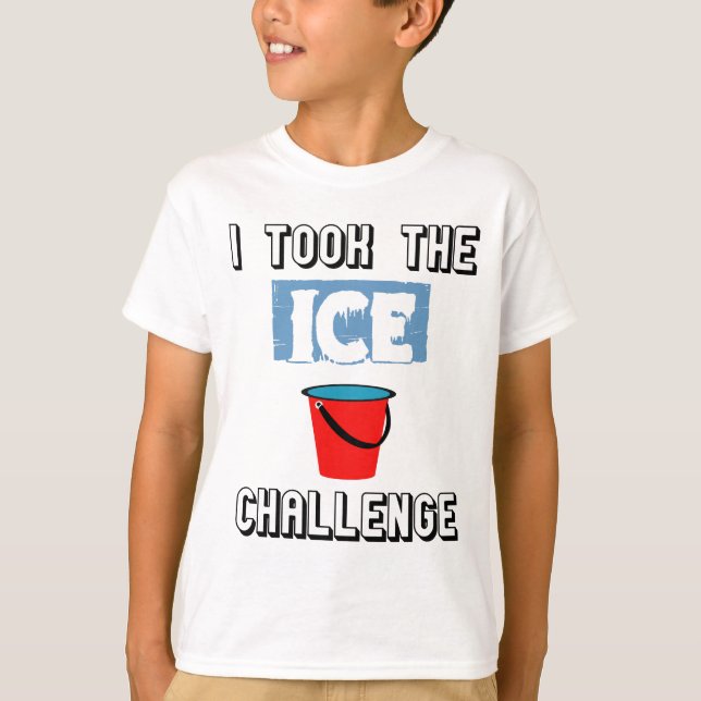 ALS Ice Bucket Challenge T-Shirt (Front)