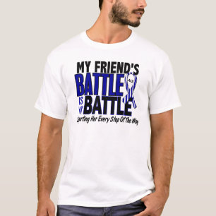 ALS My Battle Too 1 Friend (Female) T-Shirt