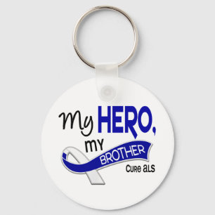 ALS My Brother My Hero 42 Key Ring