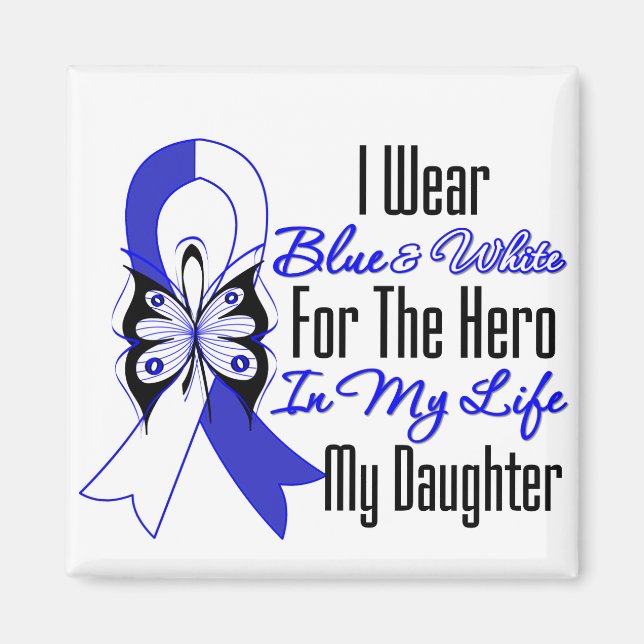 ALS Ribbon Hero in My Life My Daughter Magnet (Front)