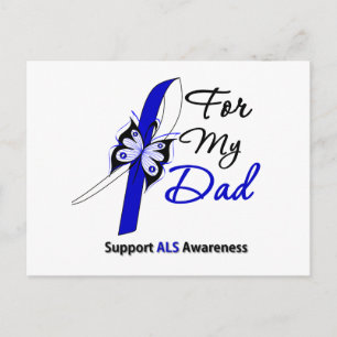 ALS Support For My Dad Postcard