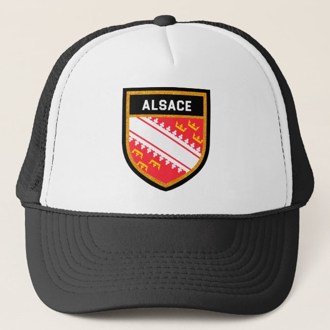 Alsace Flag Trucker Hat (Front)
