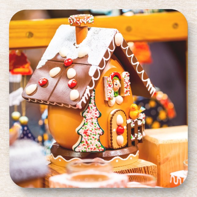 Alsace gingerbread coaster (Front)