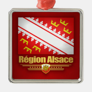 Alsace Metal Ornament