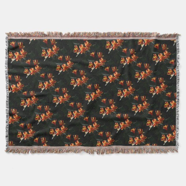 alstroemere throw blanket (Front)