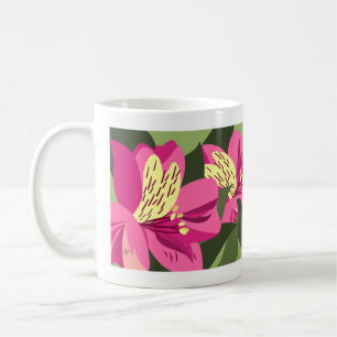 Alstroemeria Flowers Coffee Mug