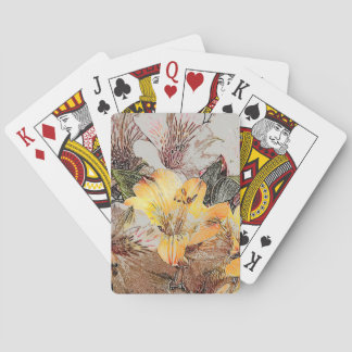 Alstroemeria Flowers Playing Cards