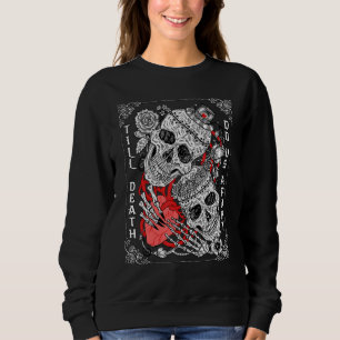 Alt Clothing Aesthetic Goth Till Death Do Us Apart Sweatshirt